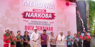 Merdeka Tanpa Narkoba, Pagelaran Seni dan Pengukuhan Duta Bersinar Kecamatan Kuta Utara