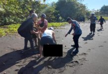 Niat Membasuh Kaki Berujung Maut, Pasutri Asal Bangli Tewas Terseret Ombak di Goa Lawah