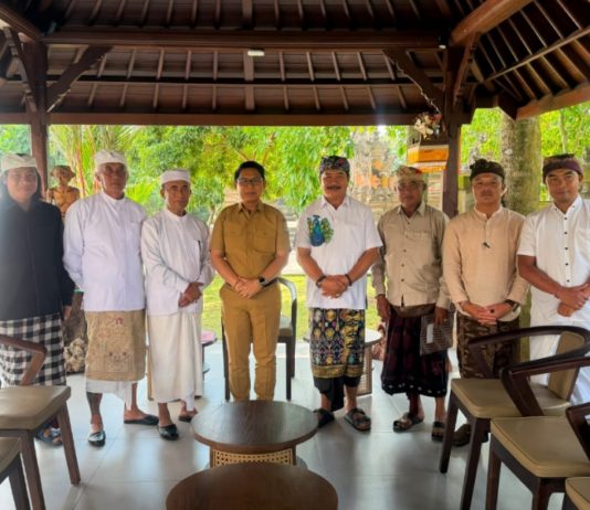 Panitia Karya Tawur Agung Manca Wali Krama 2026 Pura Hulundanu Batur Audiensi dengan Bupati Badung