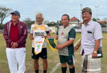 Pemain Legenda Indonesia Lawan Putra Perkanthi FC