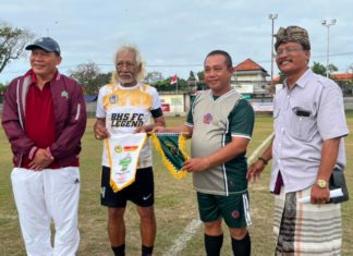 Pemain Legenda Indonesia Lawan Putra Perkanthi FC