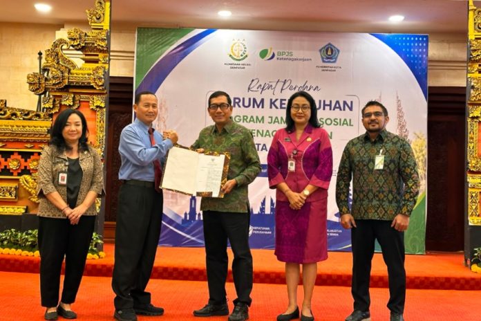 Penegakan Kepatuhan, BPJamsostek Kejari Denpasar Sinergi Percepat Universal Coverage Jaminan Sosial 1