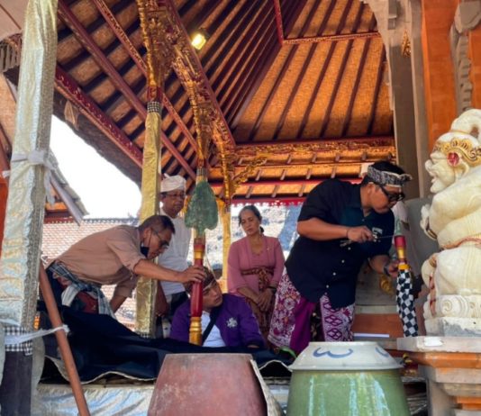 Peninggalan di Pura Pucak Sari Peliatan Dikaji Jadi Cagar Budaya