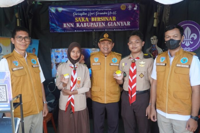 Peringati Hari Pramuka Ke 65, 50 Anggota Pramuka Dites Urine 1