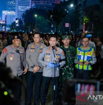 Polisi Dalami Temuan Sajam saat Aksi Unjuk Rasa Mahasiswa