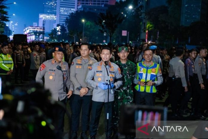 Polisi Dalami Temuan Sajam Saat Aksi Unjuk Rasa Mahasiswa 1