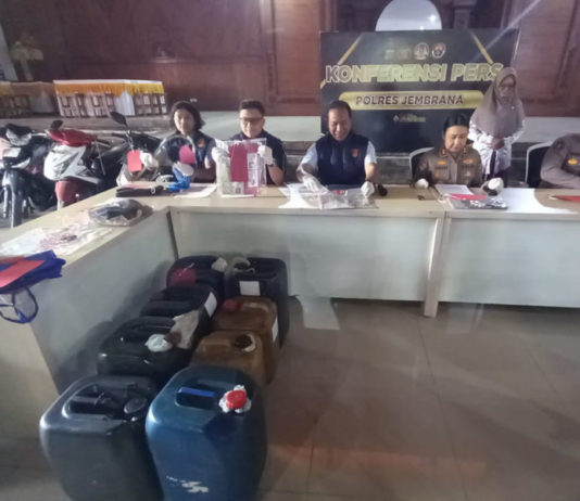 Polres Jembrana Amankan Penimbun Pertalite, Begini Modusnya
