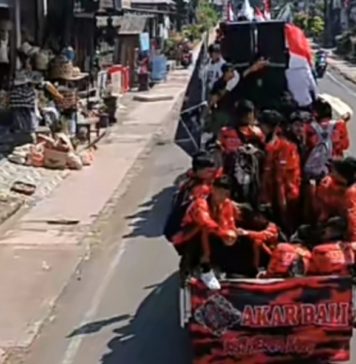 Polres Karangasem Kerahkan 136 Personel Amankan Lomba Gerak Jalan 45 Km HUT ke-81 RI