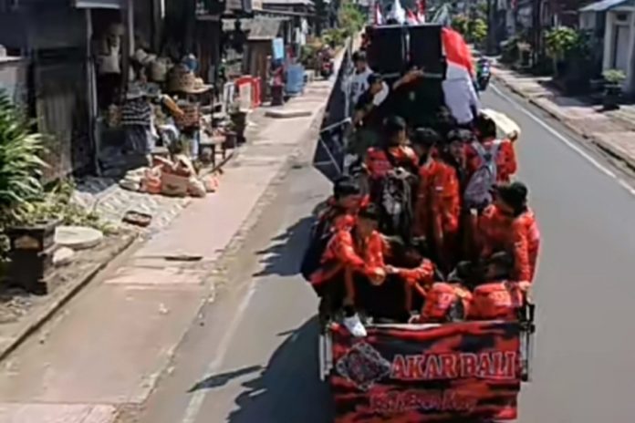Polres Karangasem Kerahkan 136 Personel Amankan Lomba Gerak Jalan 45 Km HUT Ke 81 RI 1