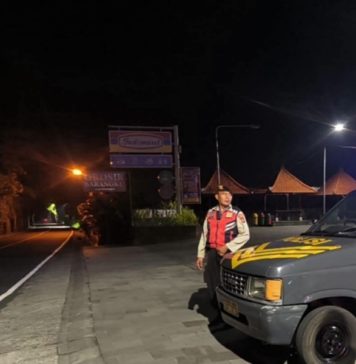 Polsek Mengwi Perkuat Pengamanan di Wilayah Perbatasan