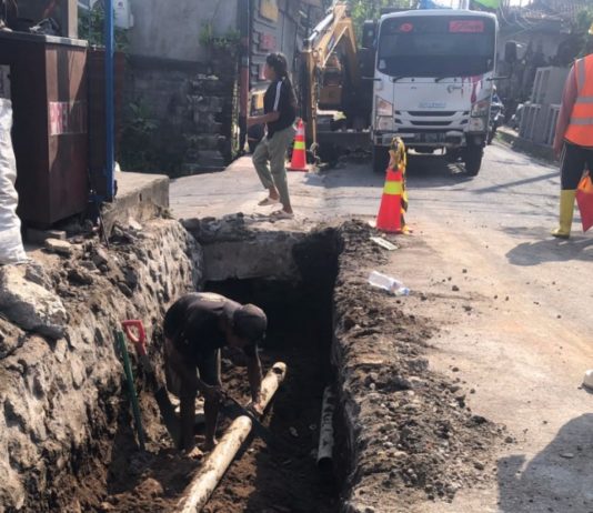 Proyek PUPR Ganggu Distribusi, PAMTS Gianyar Terapkan Pasokan Bergilir di Sukawati dan Singapadu