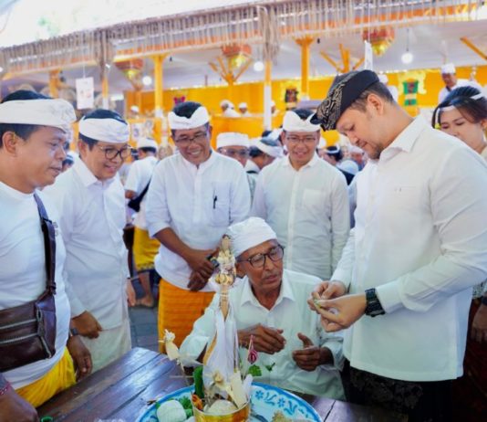 Puncak Yadnya Massal Desa Adat Kwanji: Bupati dan Wabup Badung Komit Dukung Tradisi, Adat, dan Agama