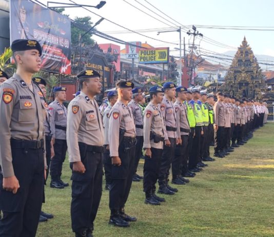 Ratusan Personel Dikerahkan Amankan BulFest 2026, Aksi Copet Jadi Atensi Polres Buleleng