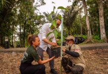 Reforestasi Digelar di Areal Pura Luhur Batukaru