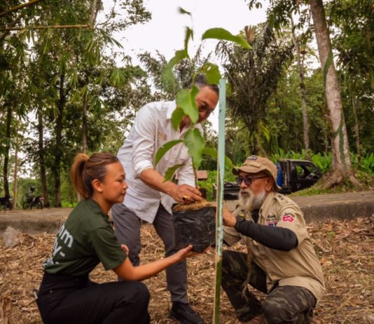 Reforestasi Digelar di Areal Pura Luhur Batukaru