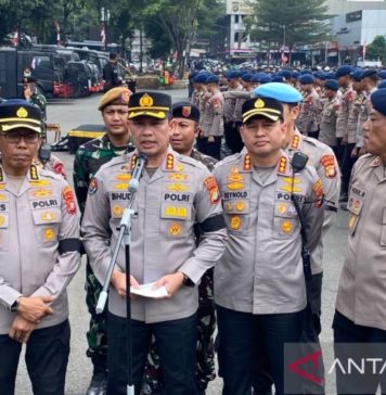 Ribuan Personel Gabungan Amankan 31 Aksi Massa di Jakarta