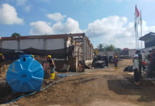 Sedang Digarap, Bupati Tinjau Proyek Rumah Jabatan Sikut Satak Rp30,29 Miliar