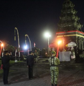 Sekda Bali Pimpin Renungan Suci, Kenang Jasa 805 Pejuang di TMP Pancaka Tirta