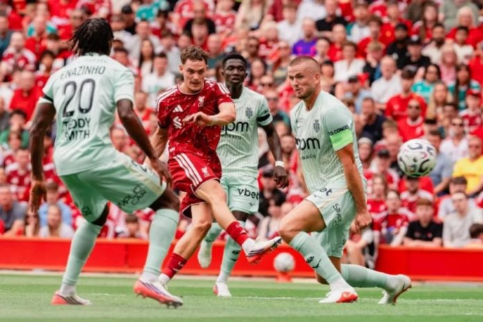 Sempat Unggul 2 Gol, Liverpool Takluk Dari AS Monaco Di Anfield 1