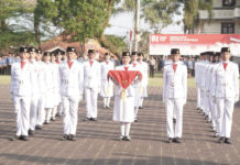 Sukses Jalankan Tugas, Paskibra Karangasem Mendapatkan Apresiasi Dari Pemkab