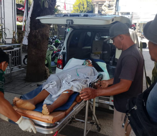 Tabrakan Sepeda Motor di Nusasari, Tiga Orang Alami Luka-luka