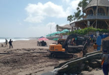 Tidaklanjuti Temuan DLHK Badung, Manajemen Beach Club di Berawa Tangani Genangan Limbah
