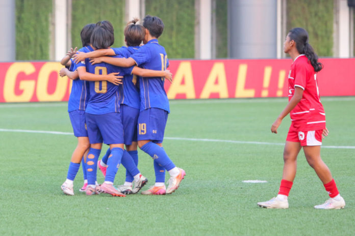 Timnas Putri Thailand Taklukkan Putri Nusantara 1