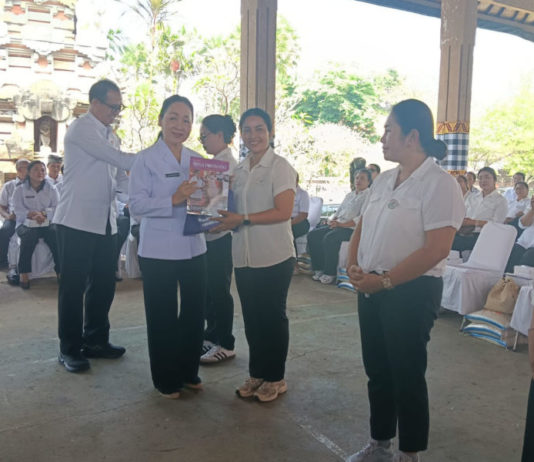 TP Posyandu Gianyar Salurkan Bantuan Logistik untuk Ratusan Kader 6 SPM