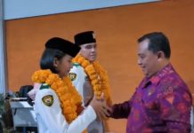 Tuntas Bertugas, Dua Paskibraka Nasional Wakil Bali Pulang