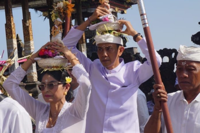 Wakil Bupati Klungkung Hadiri Panyineban Dan Nuek Bagia Pule Kerthi Di Pura Gelap Besakih 1