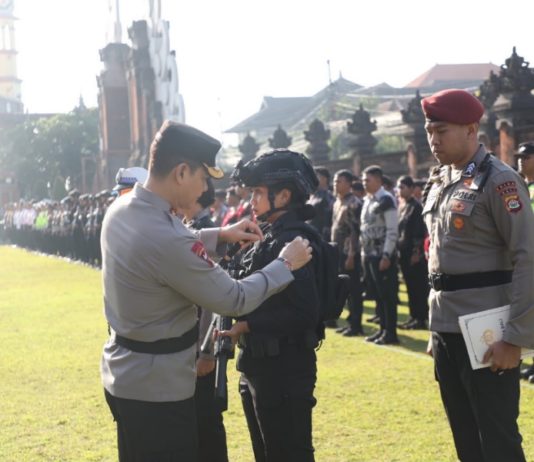 Amankan IAWP dan SOM, Polda Bali Kerahkan Ratusan Personel