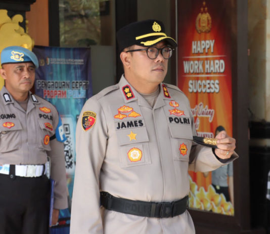 Amankan Tahapan Pilkel di 26 Desa, Polres Gianyar Terjunkan 300 Personel