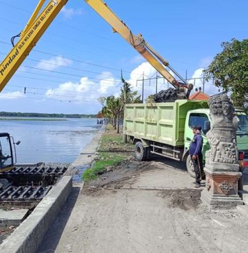 Antisipasi Banjir, 22.515 Meter Kubik Sedimen Dikeruk dari Waduk Muara Nusa Dua