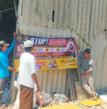 Antisipasi Kebakaran, Polsek Densel Sambangi Bedeng Hingga Pengepul Rongsokan