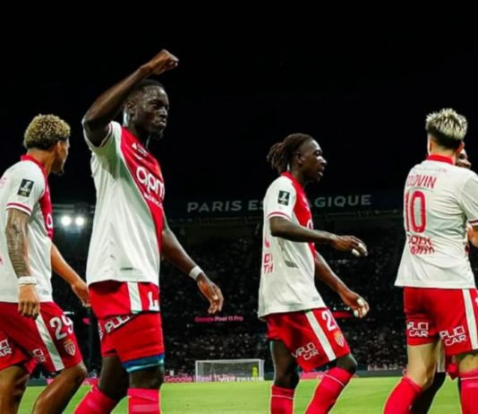 AS Monaco Ciptakan Kejutan Lawan PSG, Lyon Menang Telak atas Auxerre