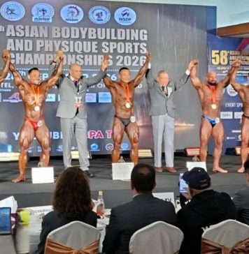 Atlet Buleleng Komang Gading Darmawan Raih Perak di Kejuaraan Binaraga Asia 2026