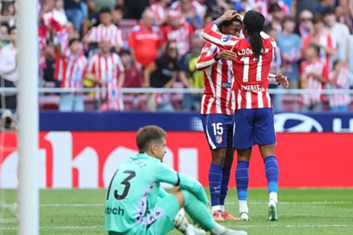 Atletico Madrid Pesta Gol Lawan Osasuna 1