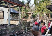 ‘Bale Daja’ di Banjarangkan Terbakar, Kerugian Ditaksir Rp60 Juta