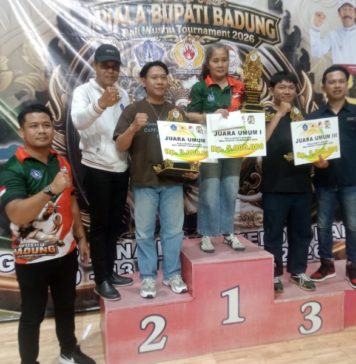 Bali Wushu Tournament 2026, Badung Sabet Gelar Juara Umum