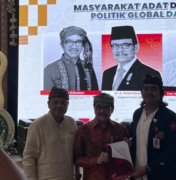 BEM FH Unud Serahkan Kajian RUU Masyarakat Adat kepada DPD RI