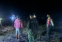 Bukit Tatak Pangkung Nusa Penida Terbakar