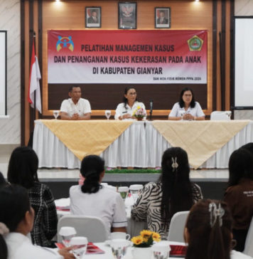 Cegah Kekerasan Anak di Sekolah, DP3AP2KB Gianyar Gelar Pelatihan Manajemen Kasus