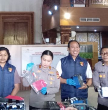 Dari Pengungkapan di Perancak, Polres Jembrana Ungkap Empat TKP Pencurian Baterai BTS di Gianyar