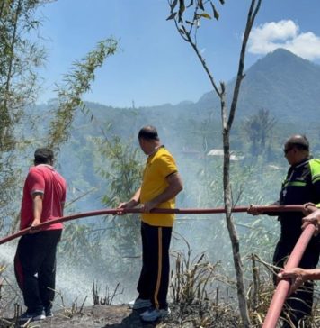 Diduga Dipicu Api Dupa, Lahan di Suter Terbakar