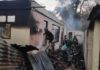 Diduga Gegara Bakar Sampah, Rumah Pensiunan Guru di Ambengan Terbakar