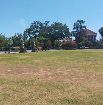 DLH Larang Aktivitas Olahraga di Atas Rumput Alun-Alun Bangli