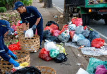DLH Tabanan Perkuat Penanganan Sampah di Jalur By Pass Ir Soekarno