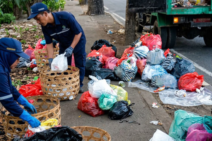 DLH Tabanan Perkuat Penanganan Sampah Di Jalur By Pass Ir. Soekarno 1