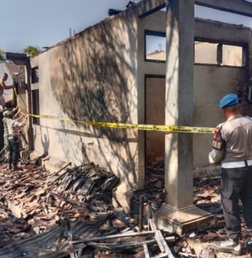 Gudang dan Ruang BK SMPN 3 Sawan Terbakar