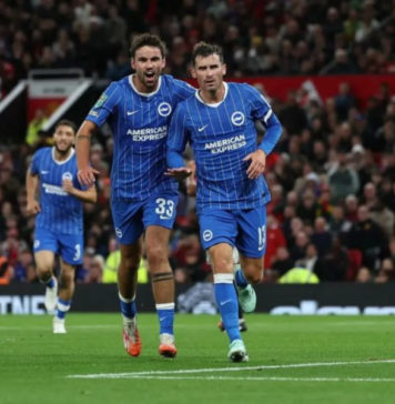 Kalah Lawan Brighton, MU Tersingkir dari Piala Liga